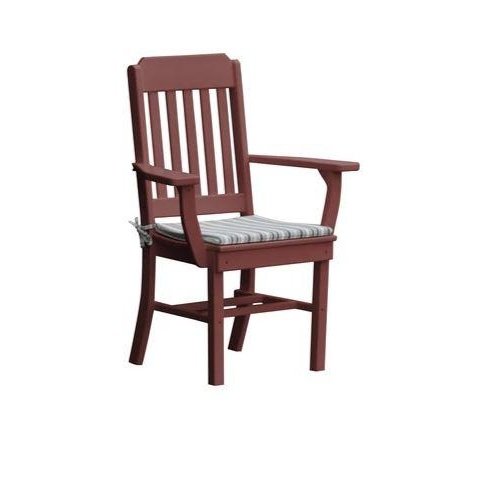 A & L Furniture Traditional Dining Chair w/ Arms