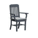 A & L Furniture Traditional Dining Chair w/ Arms