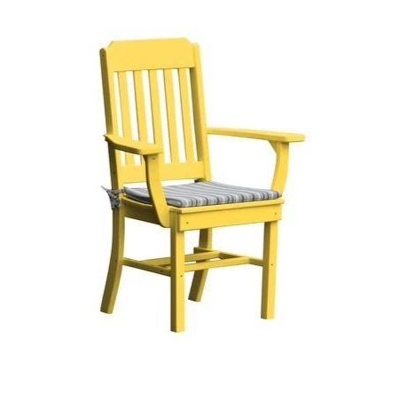 A & L Furniture Traditional Dining Chair w/ Arms