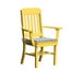 A & L Furniture Traditional Dining Chair w/ Arms