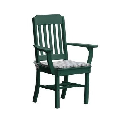 A & L Furniture Traditional Dining Chair w/ Arms