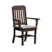 A & L Furniture Traditional Dining Chair w/ Arms