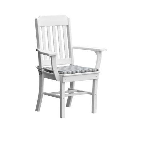 A & L Furniture Traditional Dining Chair w/ Arms
