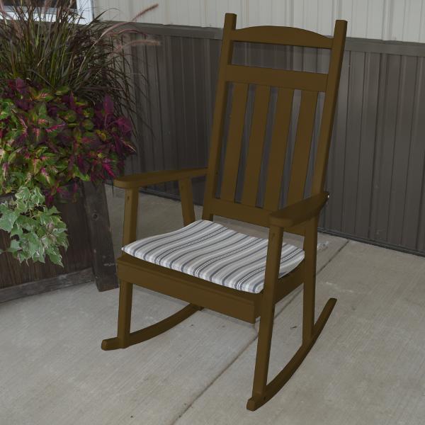 A & L Furniture Yellow Pine Classic Porch Rocker
