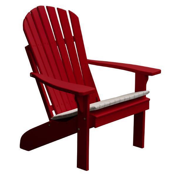 A & L Furniture Yellow Pine Fanback Adirondack Chair