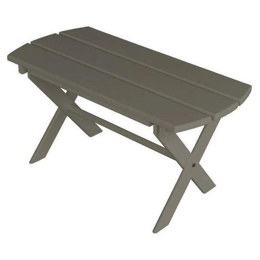 A & L Furniture Yellow Pine Folding Coffee Table