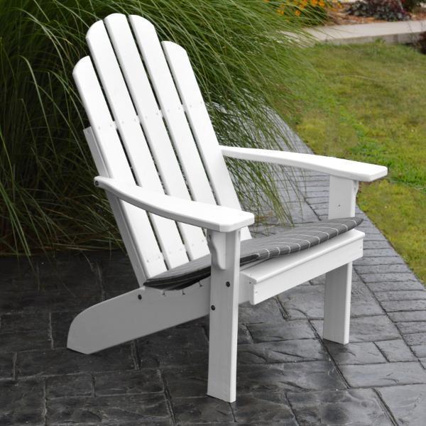 A & L Furniture Yellow Pine Kennebunkport Adirondack Chair