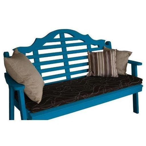 A & L Furniture Yellow Pine Marlboro Garden Bench