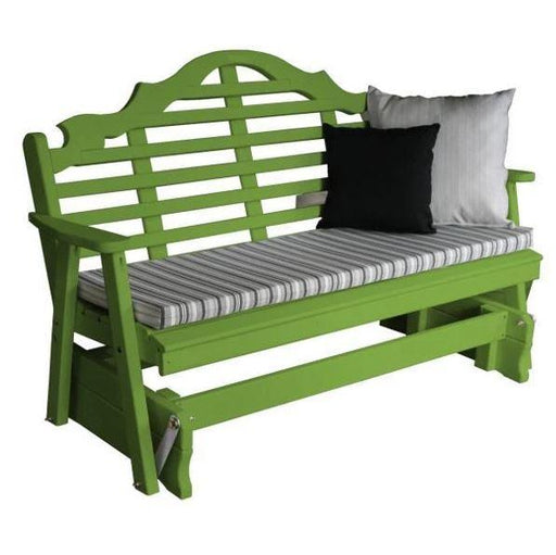 A & L Furniture Yellow Pine Marlboro Glider