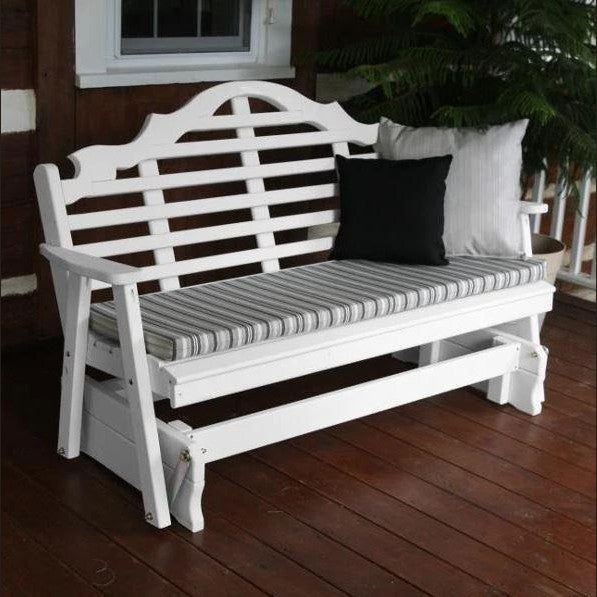 A & L Furniture Yellow Pine Marlboro Glider