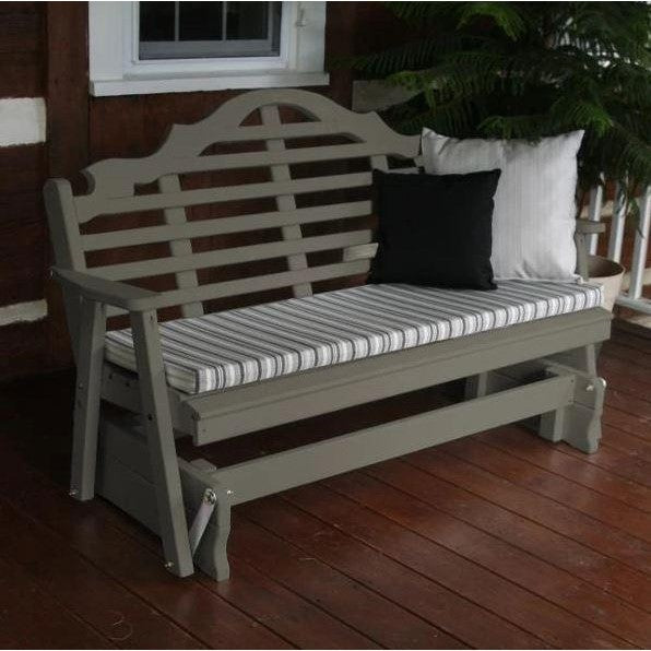 A & L Furniture Yellow Pine Marlboro Glider