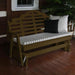 A & L Furniture Yellow Pine Marlboro Glider