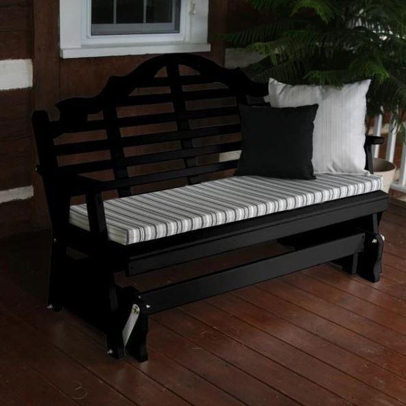 A & L Furniture Yellow Pine Marlboro Glider