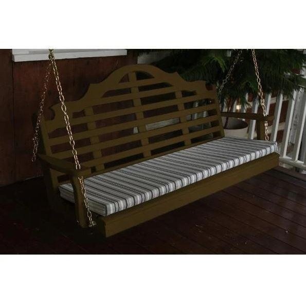 A & L Furniture Yellow Pine Marlboro Swing