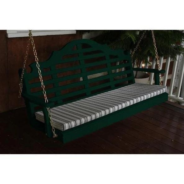 A & L Furniture Yellow Pine Marlboro Swing