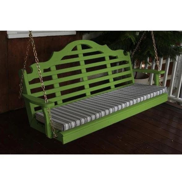 A & L Furniture Yellow Pine Marlboro Swing