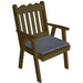 A & L Furniture Yellow Pine Royal English Chair