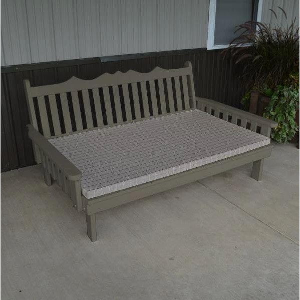 A & L Furniture Yellow Pine Royal English Daybed