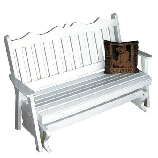 A & L Furniture Yellow Pine Royal English Glider