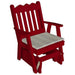 A & L Furniture Yellow Pine Royal English Glider Chair