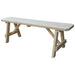 A & L Furniture Yellow Pine Traditional Bench Only