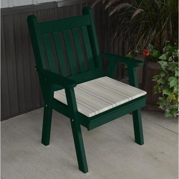 A & L Furniture Yellow Pine Traditional English Chair