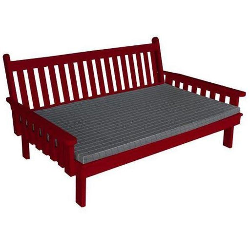 A & L Furniture Yellow Pine Traditional English Daybed
