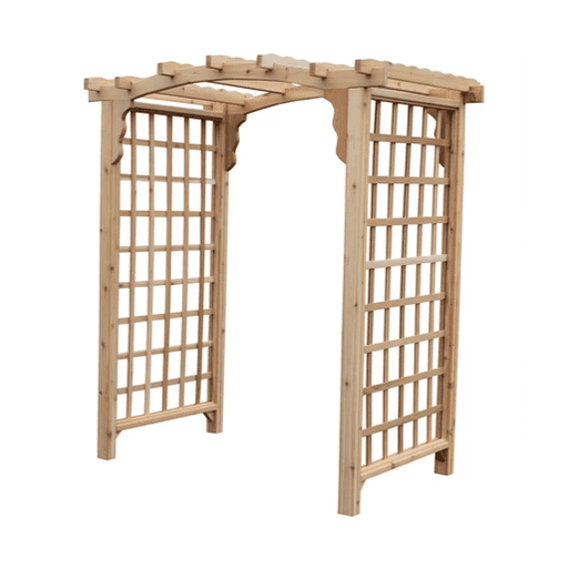 Amish Handcrafted Cedar Wood Cambridge Arbor