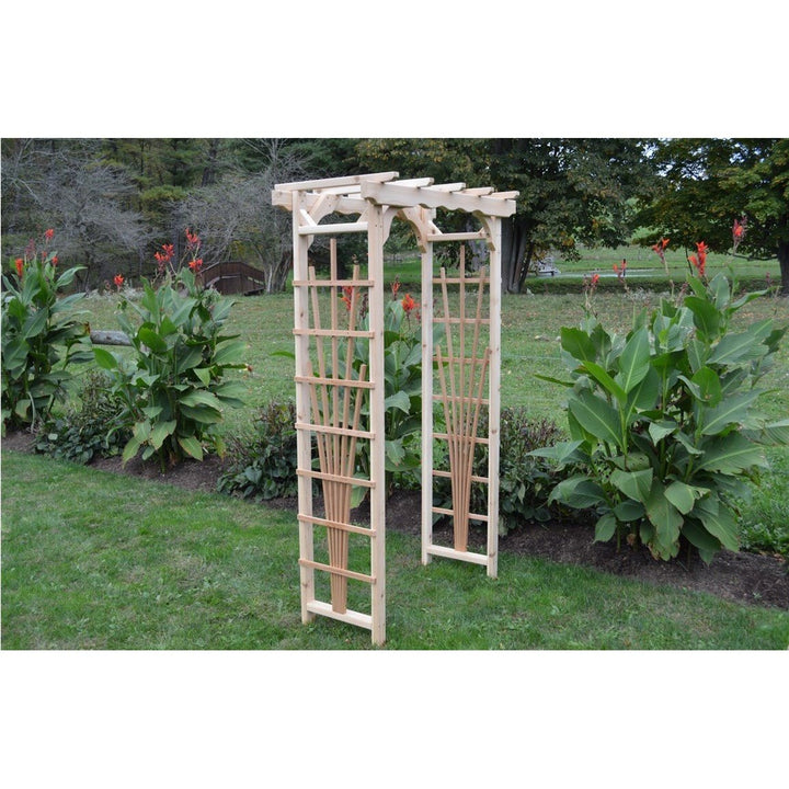 Amish Handcrafted Cedar Wood Concord Arbor