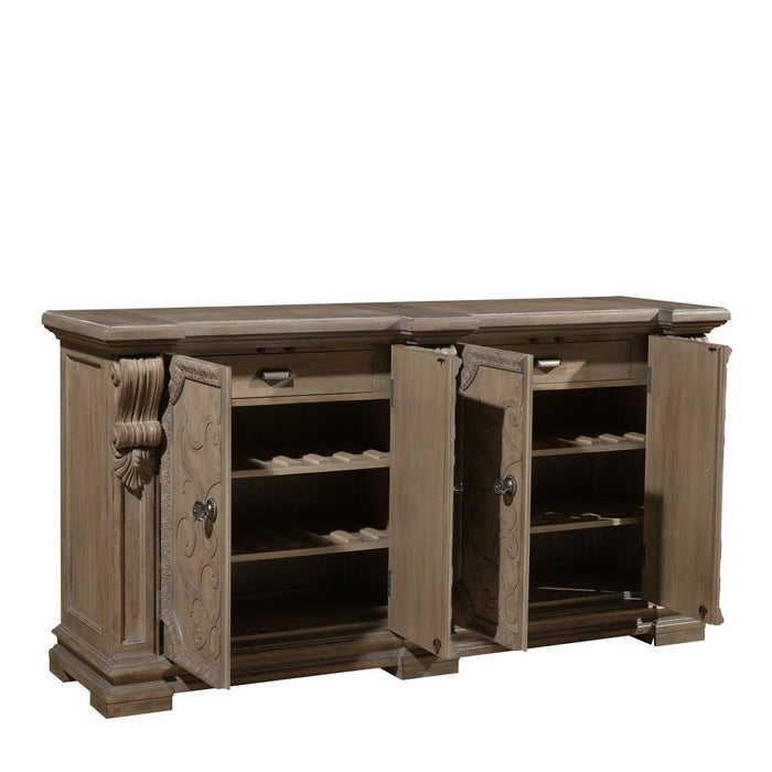 A.R.T. Furniture Arch Salvage Wren Buffet In Brown 233251-2802