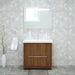 Casa Mare Alessio 36" Bathroom Vanity and Ceramic Sink Combo with LED Mirror
