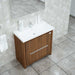 Casa Mare Alessio 36" Bathroom Vanity and Ceramic Sink Combo with LED Mirror
