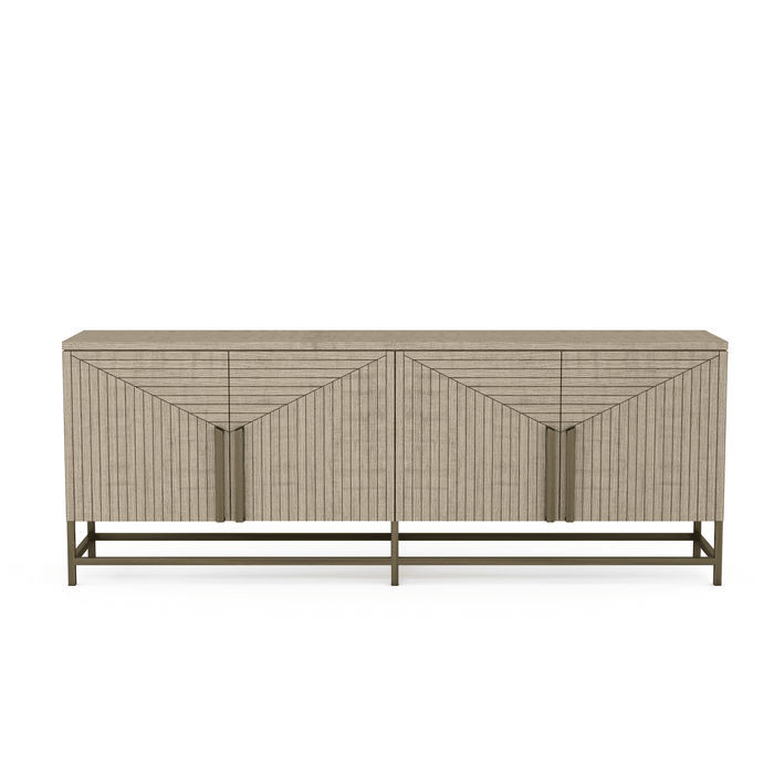 A.R.T. Furniture North Side Entertainment Console In Brown 269422-2556