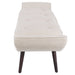 New Pacific Direct Newcastle Fabric Tufted Bench 1900099-F
