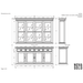 NovaSolo Halifax Buffet Hutch Unit with 4 Glass Doors in Classic White BCA610