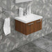 Casa Mare Aspe 32" Bathroom Vanity and Ceramic Sink Combo with LED Mirror