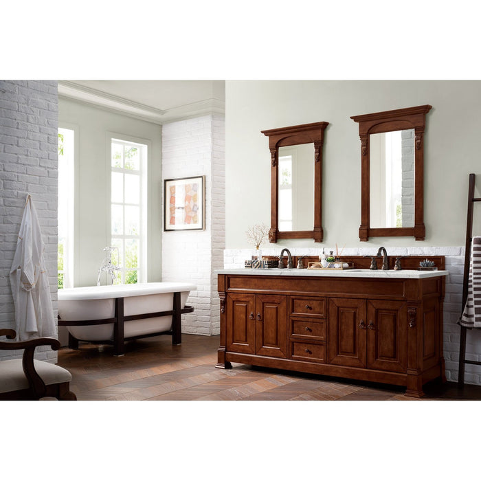 James Martin Vanities Brookfield 72" Double Vanity