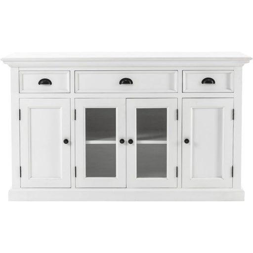 NovaSolo Halifax Buffet with 4 Doors 3 Drawers White B191