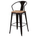 New Pacific Direct Metropolis Metal Bar Stool, Set of 4 938544-B