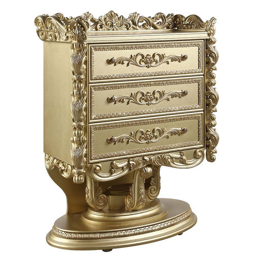 Acme Furniture Bernadette Chest in Gold Finish BD01479