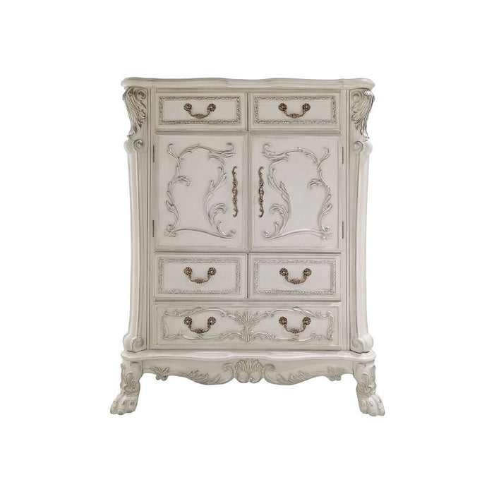 Acme Furniture Dresden II Chest in PU & White Finish BD01677