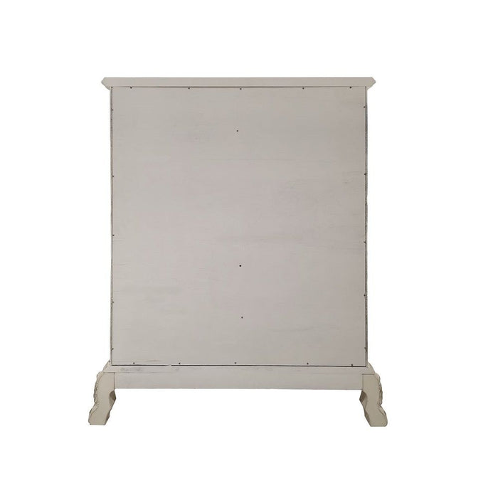 Acme Furniture Dresden II Chest in PU & White Finish BD01677