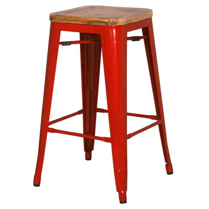 New Pacific Direct Metropolis Backless Counter Stool, Set of 4 938627-R