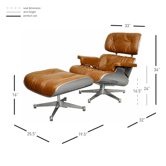 New Pacific Direct Grayson Lounge Chair 633045P-D1-AL