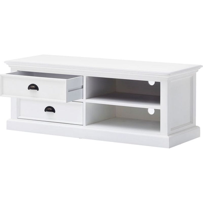 NovaSolo Halifax Medium Entertainment Center White CA592-120