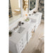 James Martin Vanities De Soto 118" Double Vanity Set w/ Makeup Table