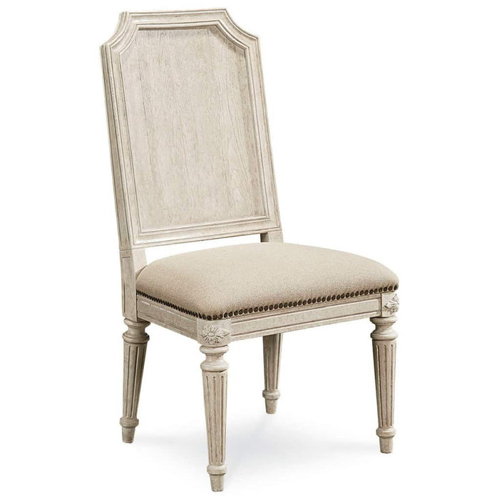 A.R.T. Furniture Arch Salvage Mills Side Chair Sold As Set of 2 In Beige 233202-2817