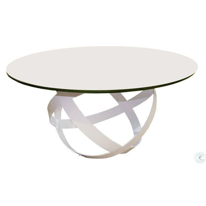 Bellini Modern Living Costa Dining Table 60" Glass Top Costa-G 60