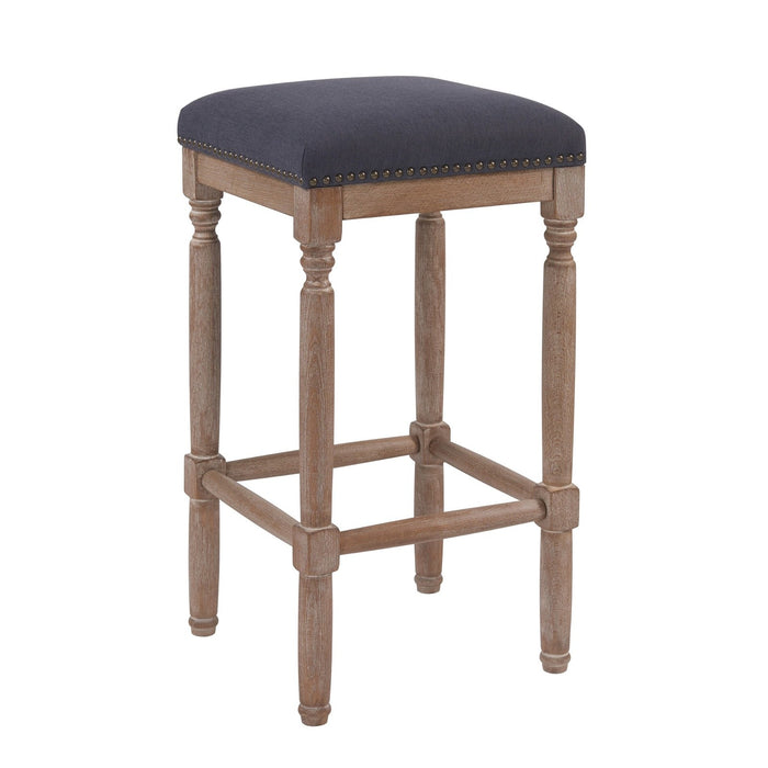 New Pacific Direct Ernie Fabric Counter Stool, Set of 2 3900052-393