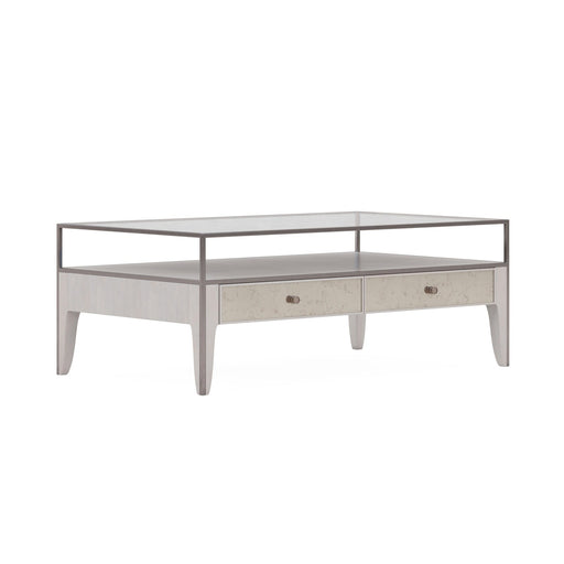 A.R.T. Furniture Mezzanine Rectangular Cocktail Table In Light Gray 325320-2249